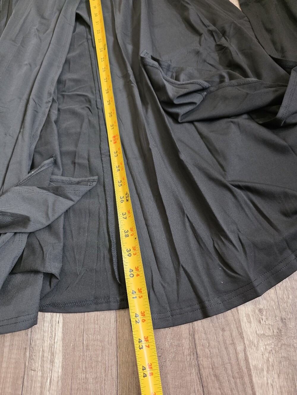 Nwt Amazon Multiway Slit Maxi Dress Elegant Black V-Neck Front Slit Gown Goth - Picture 10 of 12
